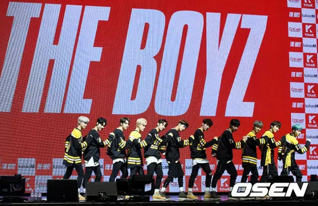 2ndミニアルバム「THE START」ショーケースを開催した「THE BOYZ」