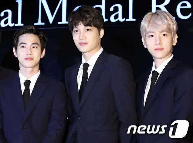 「EXO」SUHO、BAEK HYUN、KAI