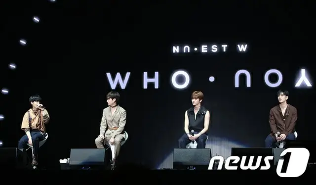 ニューアルバム「Who, You」発売記念ショーケースを開催した「NU’EST W」