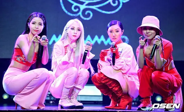 9thミニアルバム発売ショーケースを開催した「MAMAMOO」