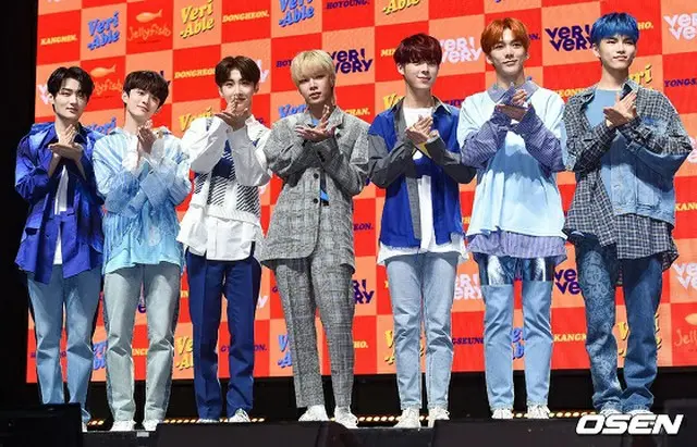 2ndミニアルバム「VERI-ABLE」発売記念ショーケースを開催した「VERIVERY」