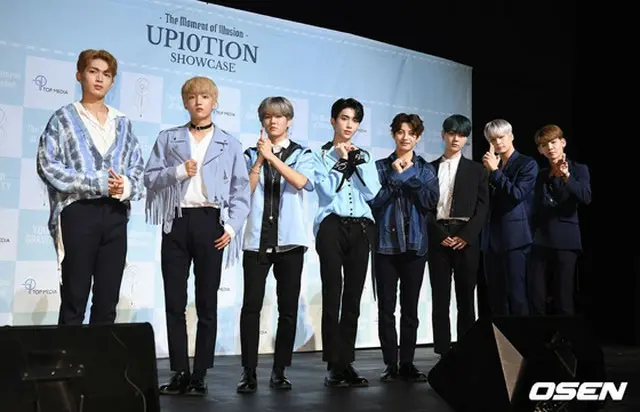 ミニアルバム「The Moment of Illusion」発売記念ショーケースを開催した「UP10TION」