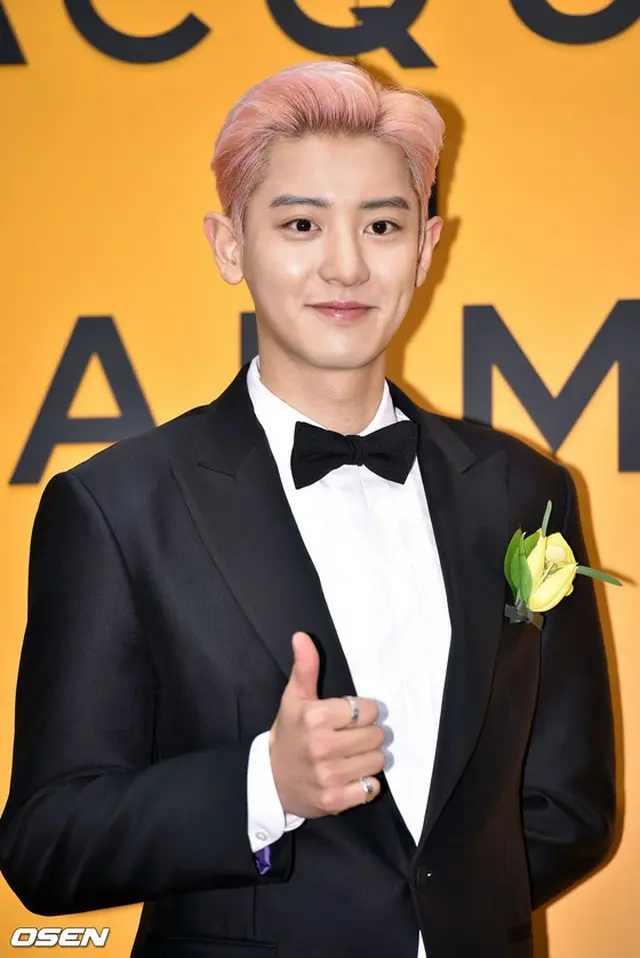 香水ブランド「ACQUA DI PARMA」のファンサイン会を開催したCHANYEOL（EXO）