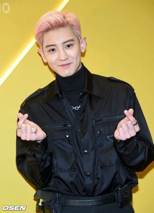 「Prada Escape」ポップアップストアオープニングイベントに出席した「EXO」CHANYEOL