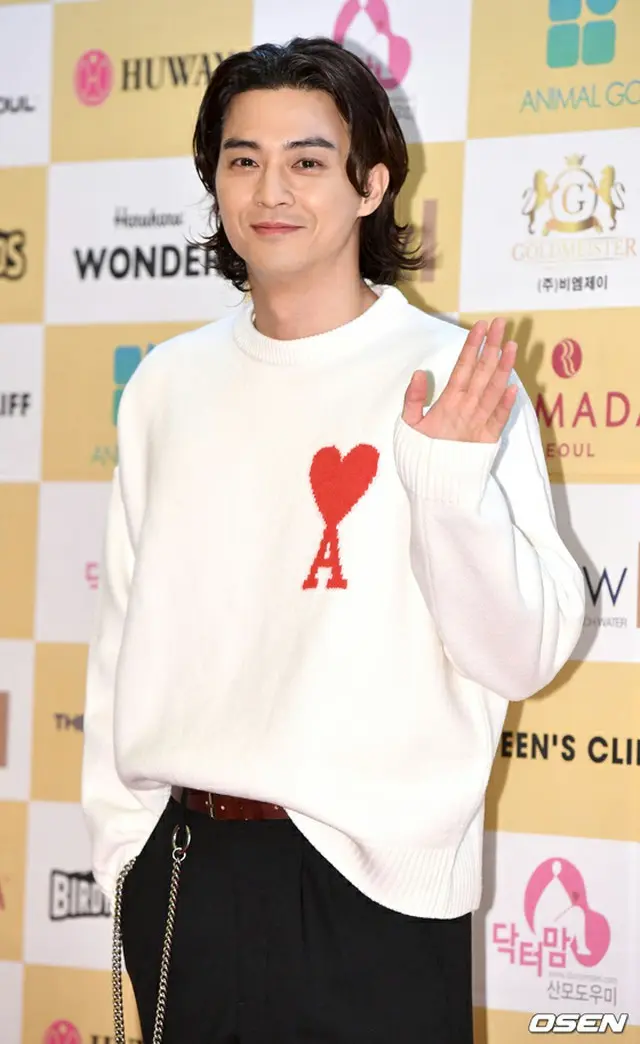 「2019大韓民国を輝かせた10人 大賞」授賞式に出席した俳優キム・ジフン