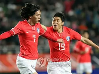 サッカー韓国代表、イラクとの強化試合で逆転勝利