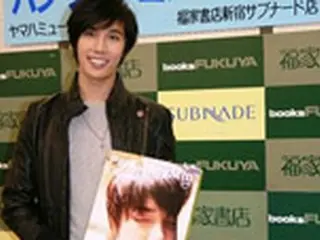 ＜SS501＞ジョンミン 写真集発売イベント「抱かれたい男性1位に」