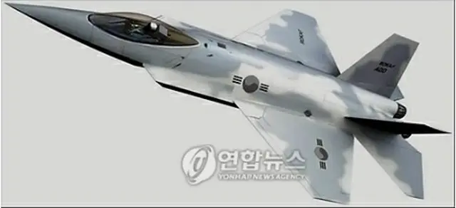 韓国型戦闘機（ＫＦ－Ｘ）の概念図＝（聯合ニュース）