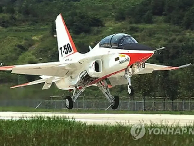 高等訓練機「T50」＝（聯合ニュース）