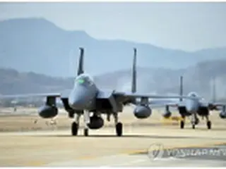 韓国空軍、映画撮影に次世代戦闘機F15K支援