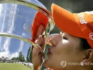 全米女子ゴルフ、韓国の柳簫然がメジャー初優勝