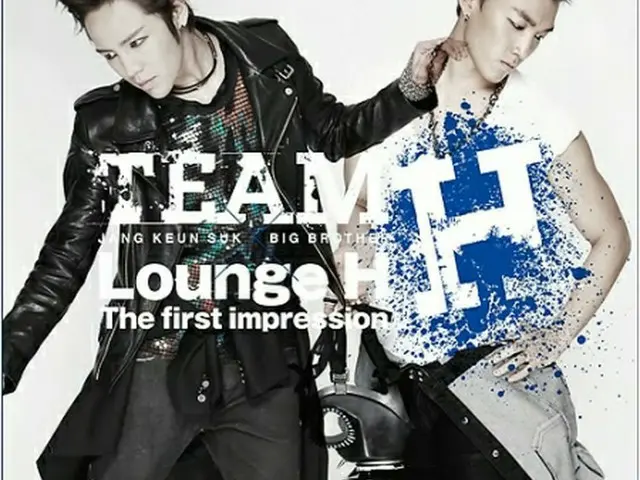 ユニット「TEAM　H」として野外音楽フェスティバル出演するチャン・グンソク（左）＝（聯合ニュース）