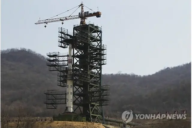 北朝鮮のロケット「銀河３号」（資料写真）＝（聯合ニュース）