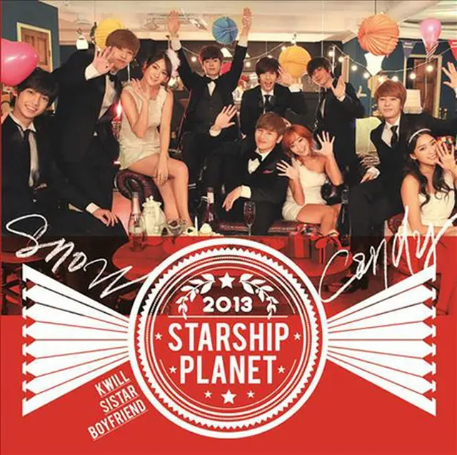 「SISTAR」やK.Will、「BOYFRIEND」などのスターシップエンターテインメント歌手が団結した「Jelly Christmas 2013」