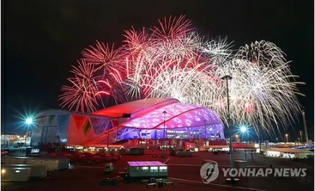 開幕式リハーサルの模様＝（聯合ニュース）