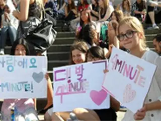 「4Minute」　スウェーデンで1千人のファンを前に初のK-POP公演