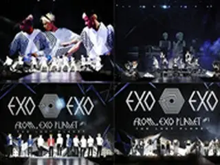 「EXO」中国・武漢公演も大盛況