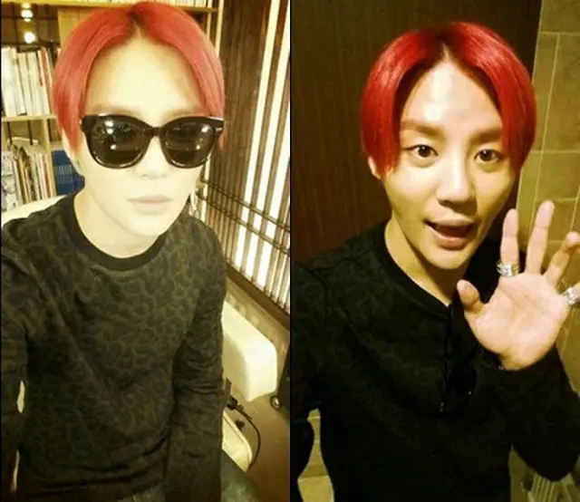 「JYJ」ジュンスのTwitterより（提供:OSEN）