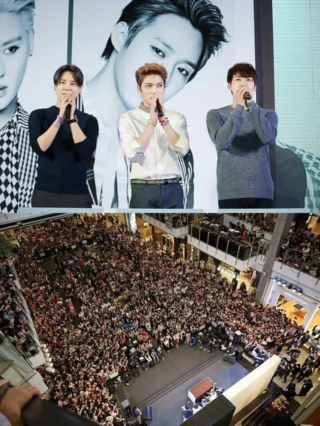 「JYJ」、タイ記者会見に現地ファン3500人（提供:OSEN）