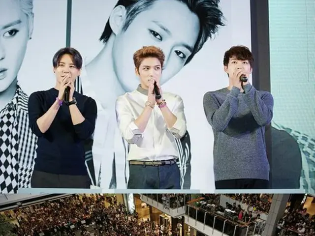 「JYJ」、タイ記者会見に現地ファン3500人（提供:OSEN）