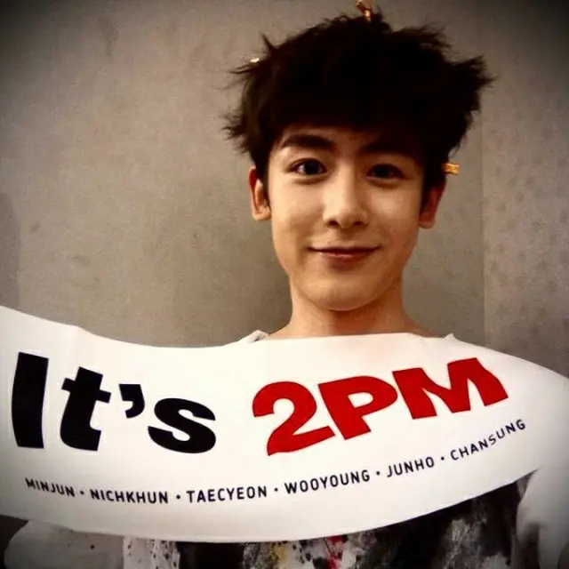 「2PM」ニックンのTwitterより（提供:OSEN）