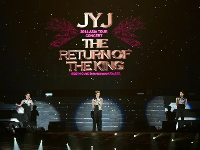 アジアツアーを盛況に終えた「JYJ」:Cjes Entertainmentより（提供:News1）