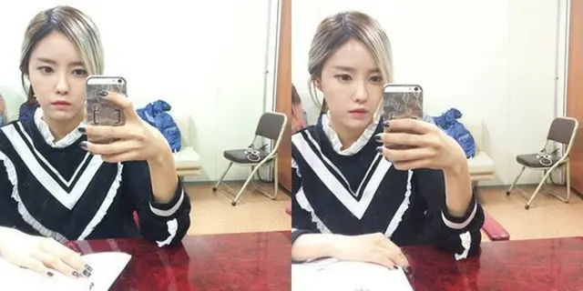 「T-ARA」ヒョミンのInstagramより（提供:OSEN）