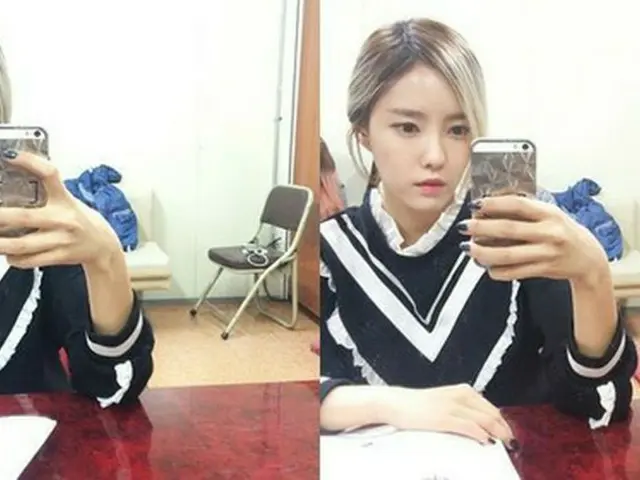 「T-ARA」ヒョミンのInstagramより（提供:OSEN）