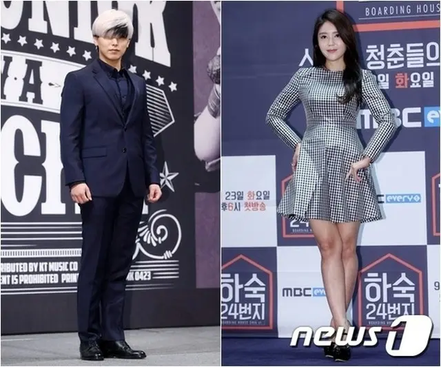 韓国アイドルグループ「SUPER JUNIOR」ソンミンとミュージカル女優キム・サウンに結婚説が浮上した（提供:news1）