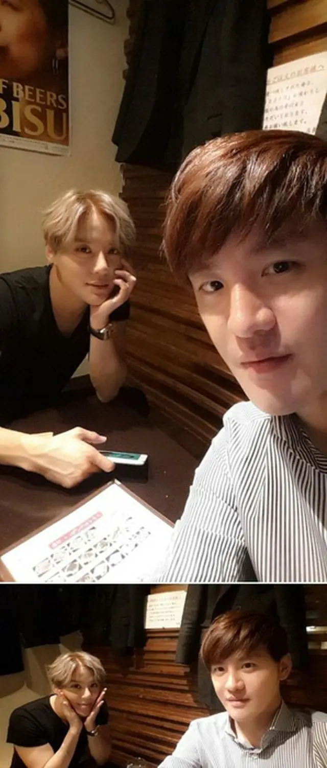 韓国歌手兼俳優のキム・ムヨンが弟である「JYJ」ジュンスと一緒の日常を公開した。（提供:OSEN）