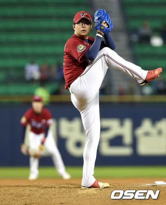 韓国プロ野球、起亜タイガースの投手ヤン・ヒョンジョンを、オリックスが調査中であることを29日、日本のメディアで報じられた。（提供:OSEN）