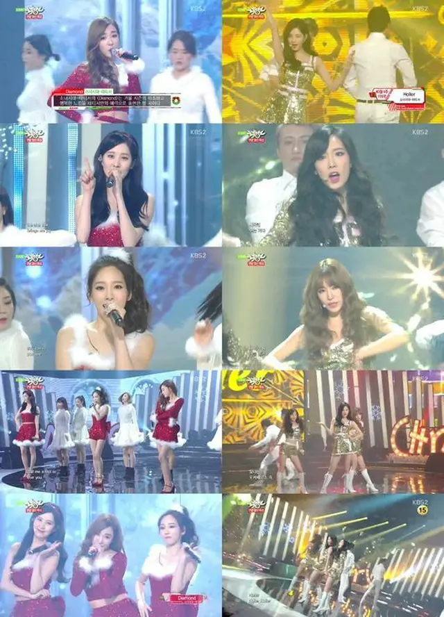 KBSの音楽番組「MUSIC BANK」より（提供:OSEN）