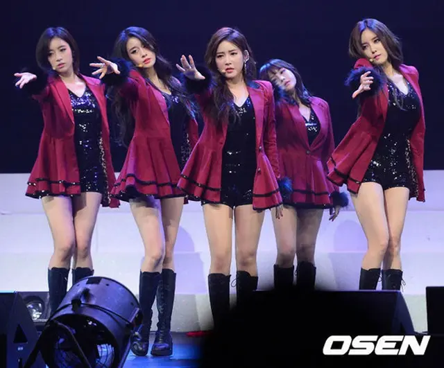 中国の春節特集に出演する「T-ARA」（提供:OSEN）