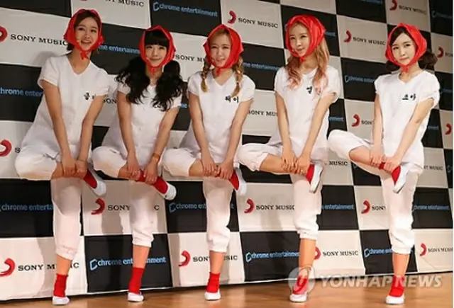 CRAYON　POP＝（聯合ニュース）