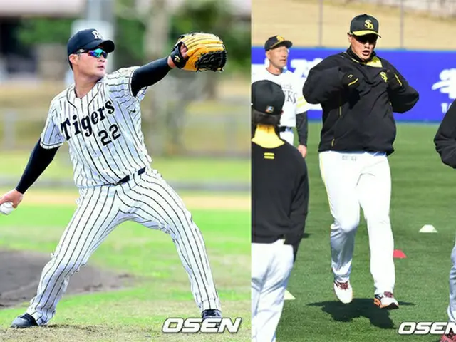 韓国プロ野球界の2人のスターがいる日本プロ野球2チームの雰囲気がスプリングキャンプで熱くなっている。