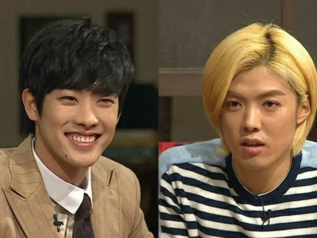 外国人によるトーク番組JTBC「非首脳会談」のTAKUYA（CROSS GENE、左）がゲストとして参加したKangNam（M.I.B）と神経戦を繰り広げた。（提供:OSEN）