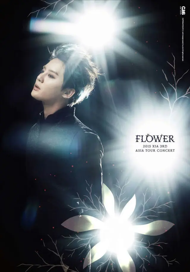 韓国男性グループ「JYJ」ジュンスの単独コンサート「FLOWER」のポスターが公開された。（提供:OSEN）