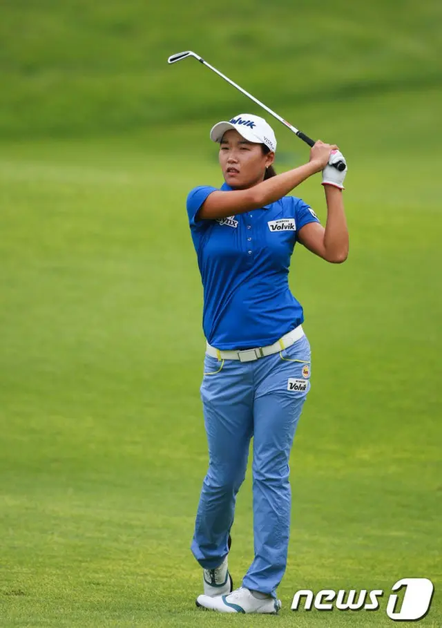 韓国女子プロゴルファー、イ・イルヒが米国プロゴルフ（LPGA)ツアーISPSハンダ女子オーストラリア・オープン初日、単独トップとなった。（提供:news1）