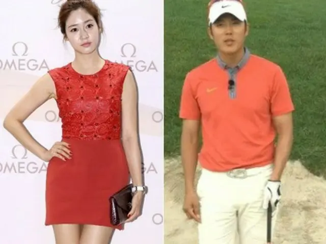韓国女優ソン・ユリ（34）とプロゴルファーのアン・ソンヒョン（34）カップルが、米国旅行に出かけていた事実が明らかとなった。（提供:news1）