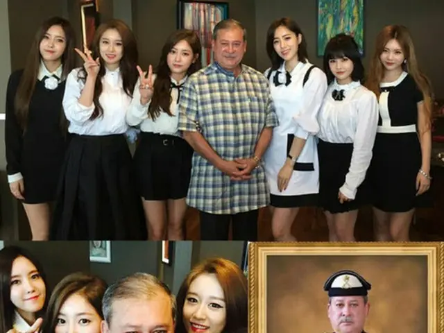 韓国ガールズグループ「T-ARA」が、マレーシア国王より昼餐会の招待を受けた。（提供:OSEN）