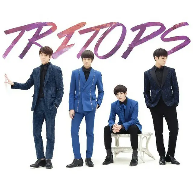 韓国男性4人組ボーカルグループ「TRITOPS」が新曲を発表する。（提供:news1）