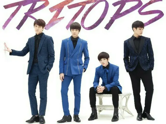 韓国男性4人組ボーカルグループ「TRITOPS」が新曲を発表する。（提供:news1）