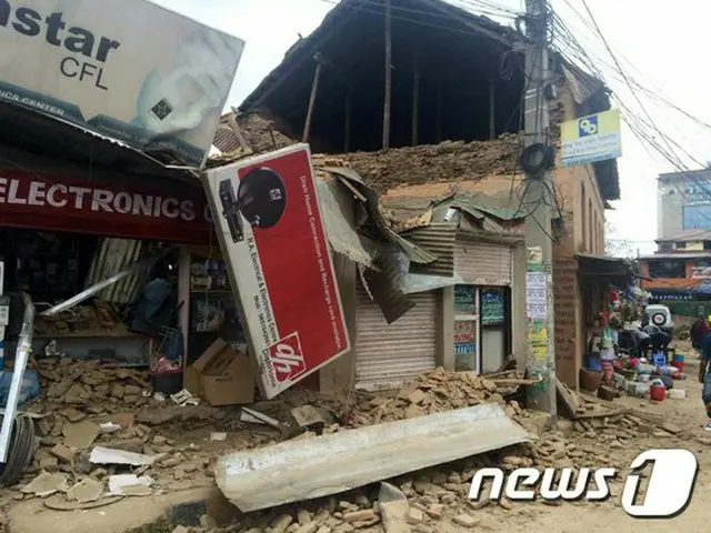 去る25日に発生したネパール大地震によるによる韓国人の負傷者は3人とみられている。（4月27日午前現在）