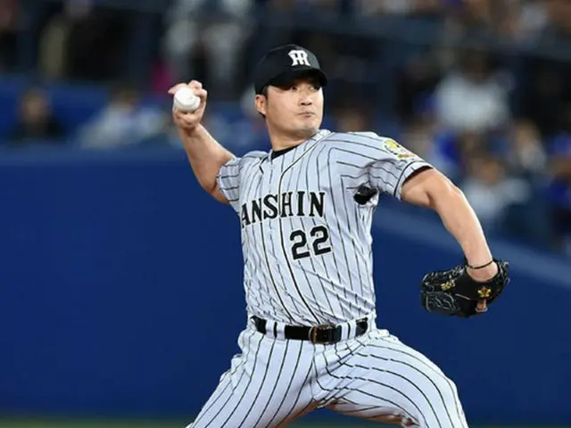 阪神の守護神オ・スンファン（呉昇桓）が、日本プロ野球入り2年目にして通算47セーブ目を挙げ、球団歴代通算セーブランキングの5位に名を連ねた。（提供:OSEN）