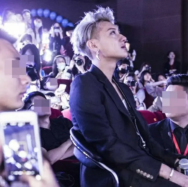 TAO（EXO）のInstagramより（提供:OSEN）