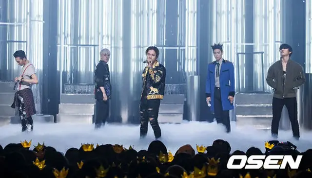 人気グループ「BIGBANG」は、7日に放送されたMnetの音楽番組「MCOUNTDOWN」で、新曲「BAE BAE」と「LOSER」を披露した。（提供:OSEN）