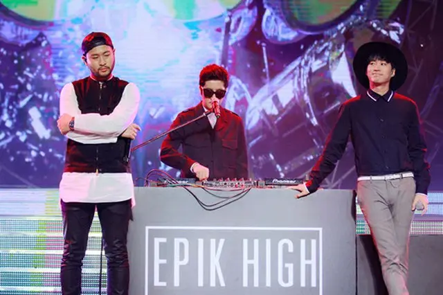 ヒップホップグループ「EPIK HIGH」が熱いステージで、大学の学園祭への渉外1位となった。（提供:OSEN）