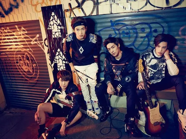 韓国男性バンド「FTISLAND」と「CNBLUE」に続くFNC新人バンド「N．Flying（エヌフライング）」がジャンルを越えた「ハイブリッド音楽」で歌謡界の突風を予告している。（提供:OSEN）