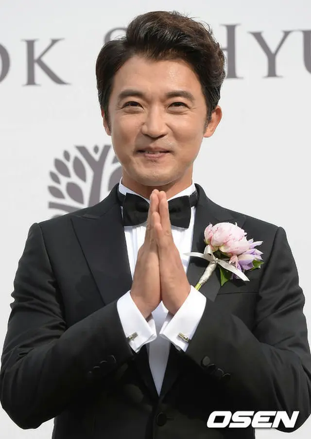 韓国俳優アン・ジェウク（43）が「結婚します」と感謝の意を伝えた。（提供:OSEN）