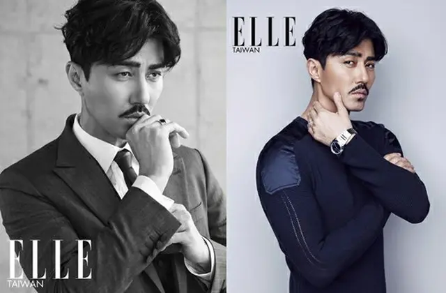 韓国俳優チャ・スンウォン（44）が、世界的なファッションマガジン「ELLE」台湾版の表紙を飾った。（提供:OSEN）